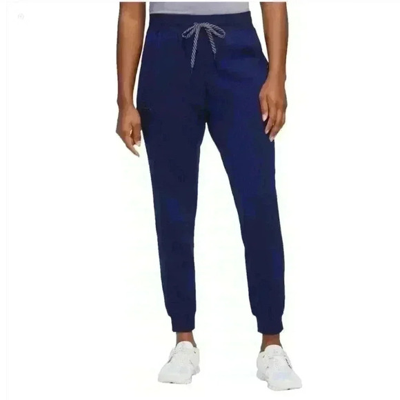 BRAND NEW WITH TAGS Jaanuu Women's Essential 5-Pocket Jogger NAVY - REGULAR FIT - Picture 1 of 6